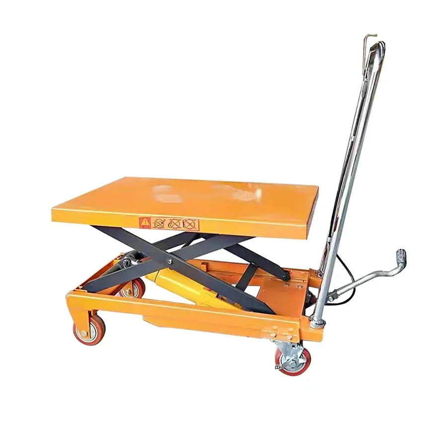 

Custom Design Double Scissor Manual Hydraulic Lift Table Sustainable Electric Car Lift for Building Material Industries Hot sale