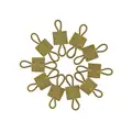 10pcs sand