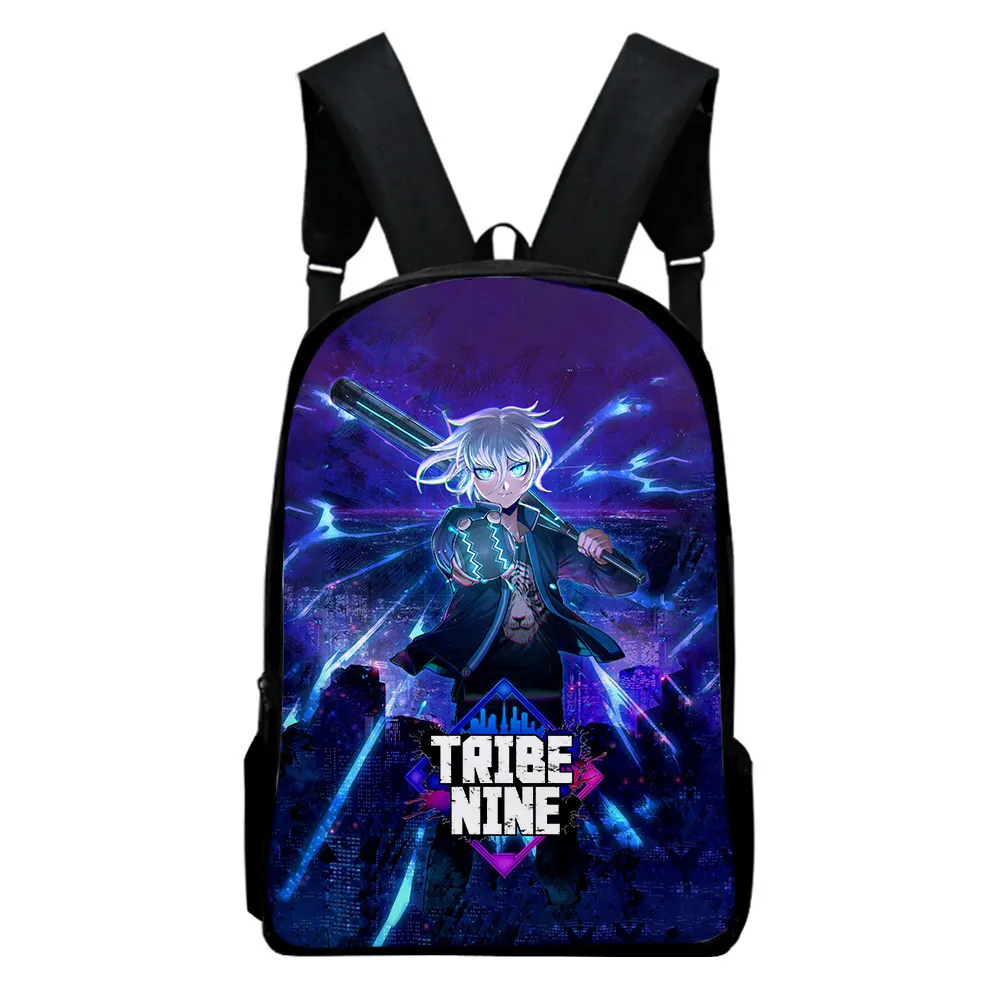 

Classic Popular Funny tribe nine Notebook Backpacks pupil School Bags 3D Print Oxford Waterproof Boys/Girls Laptop Backpacks