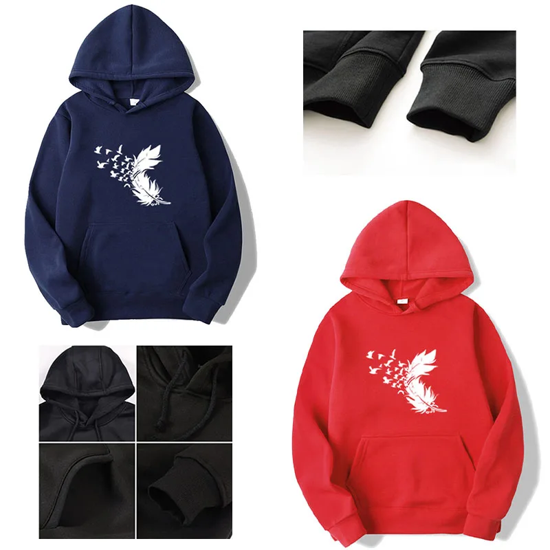 

New autumn and winter fashionable women's thin hooded sweatshirt, suitable for young women's sportswear, loose casual shirt