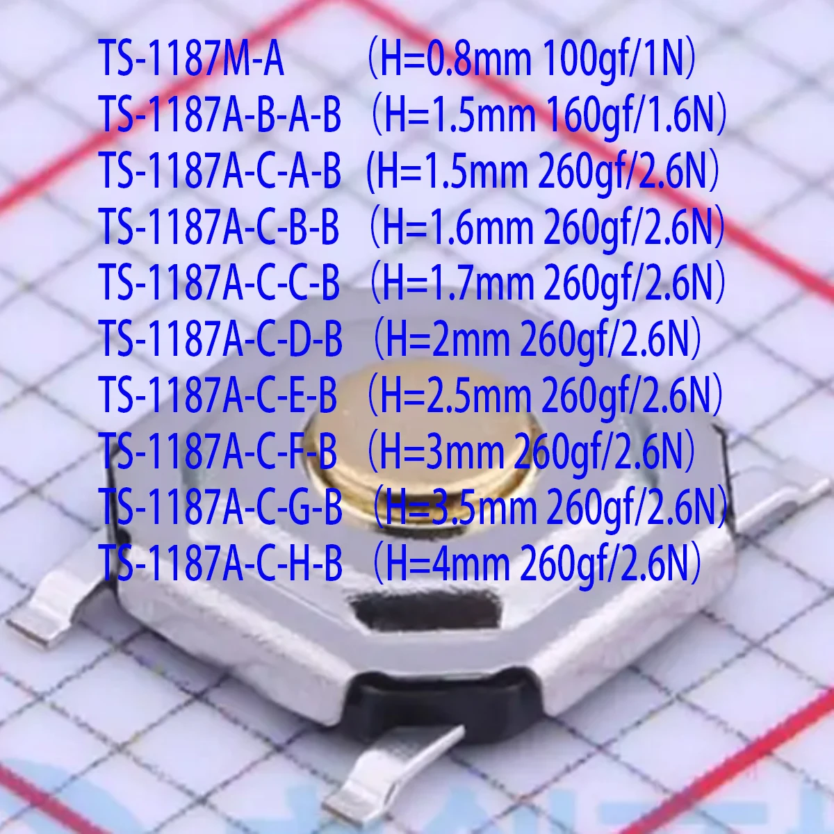 5.2X5.2 5.2*5.2MM H…