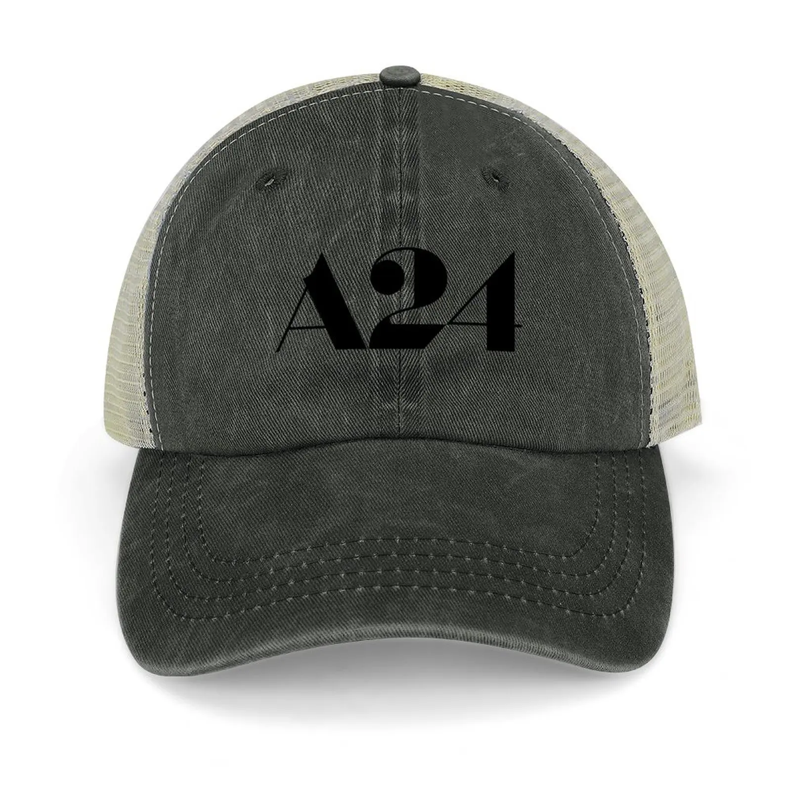 

A24 - Black Logo Baseball Cap Fashion Beach Male hat Snapback Cap Trucker Hats For Men Women's