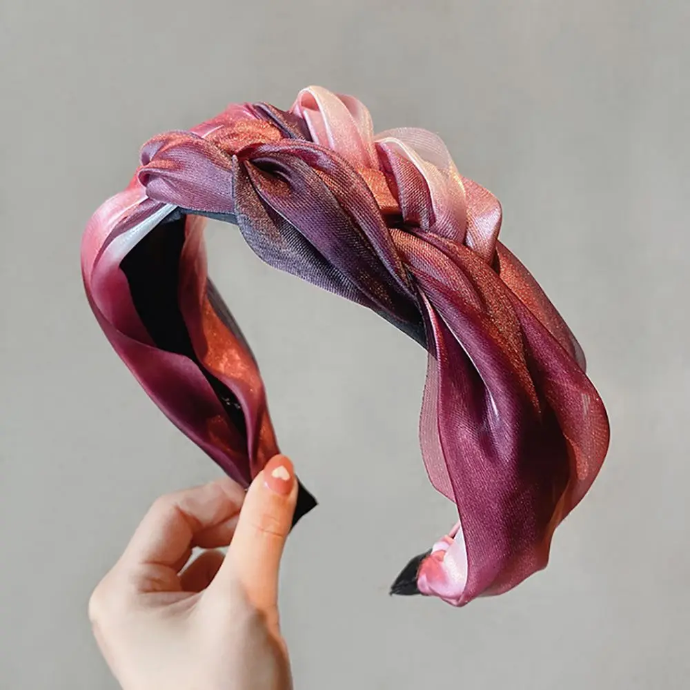 Wash Face Headdress Headwear Girls Makeup Female Twisted Braid Hair Hoop Hair Accessories Women Headband Korean Style Headband