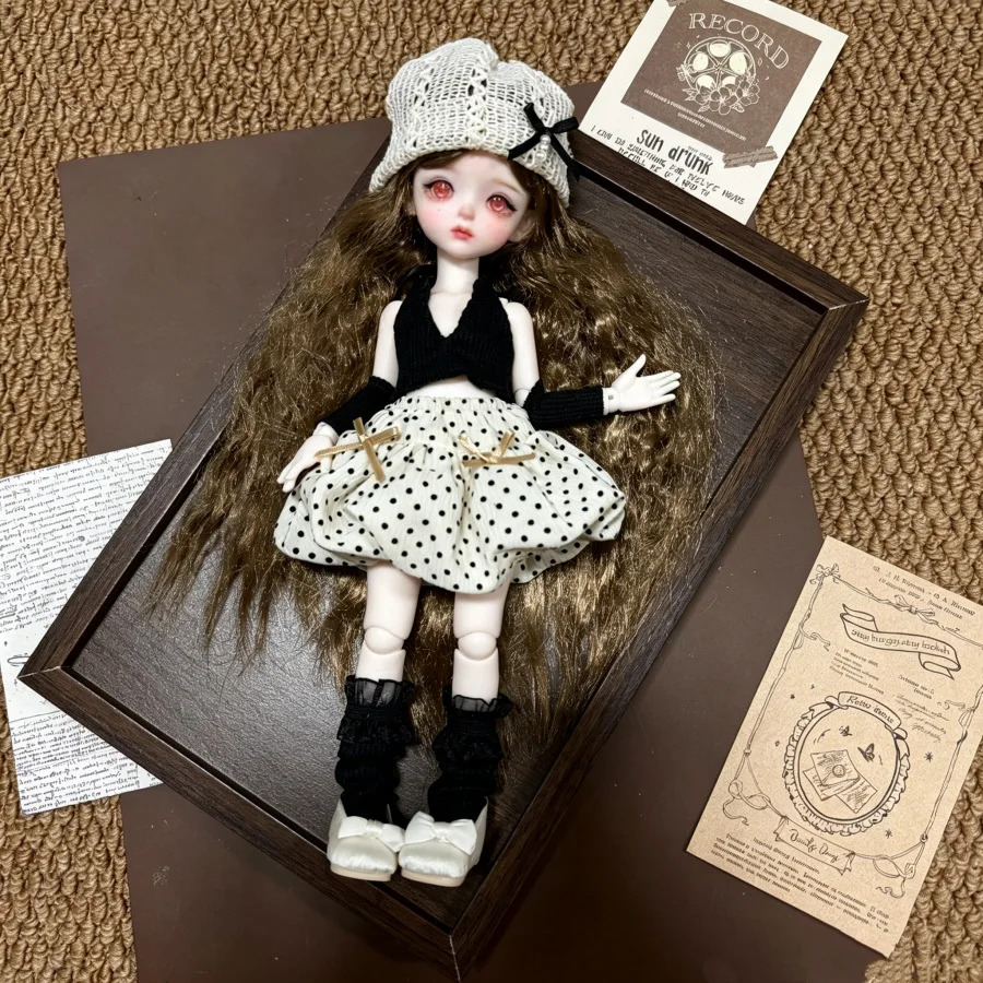 1/6 BJD Doll Clothes Accessories 9 Styles Fashion Casual Outfits / Cute Lolita Dress For 30cm Fat 6 BJD Doll DIY Dress Up