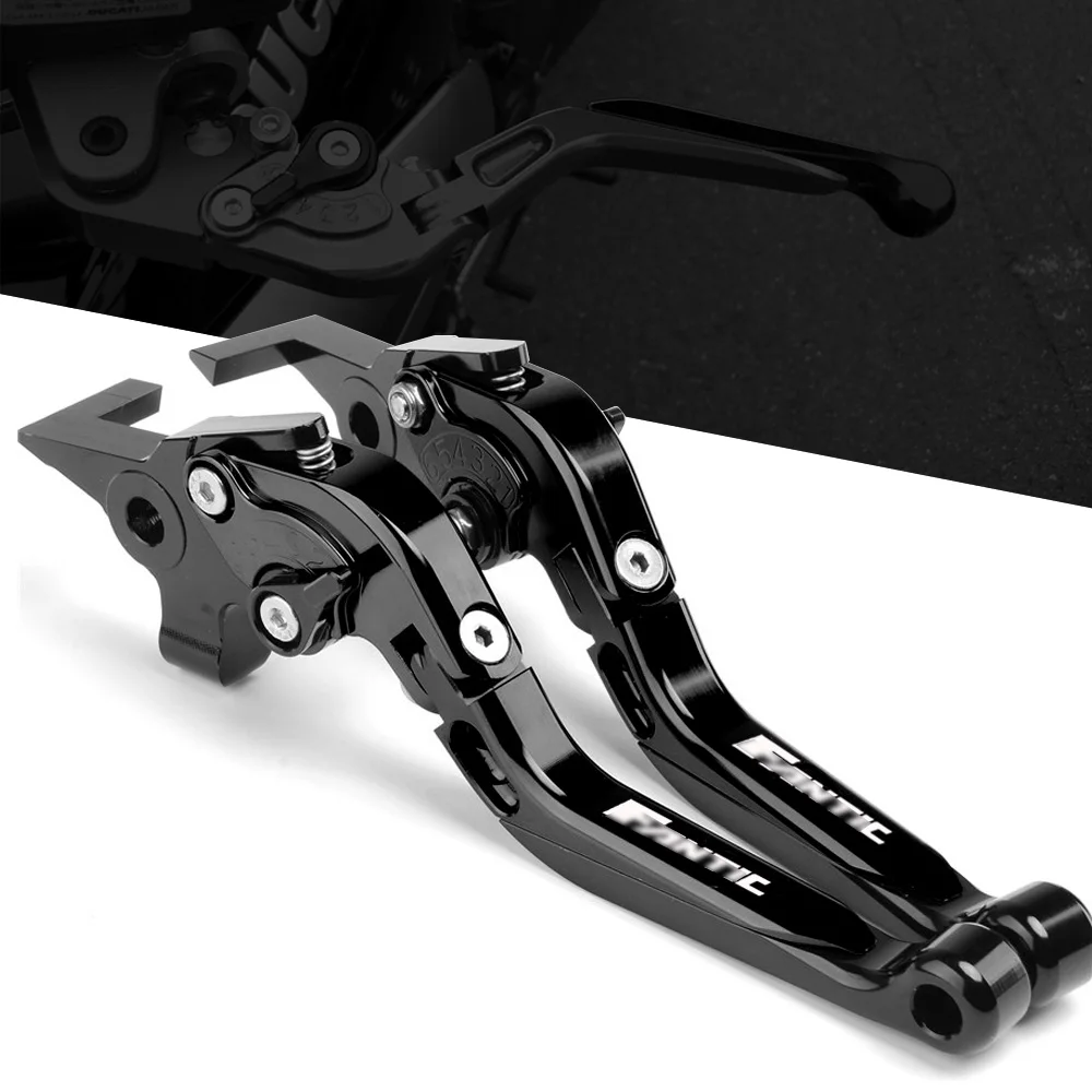 For CABALLERO FLAT TRACK 125 250 500 RALLY/SCRAMBLER 500 CNC Adjustable Extendable Foldable Brake Clutch Levers