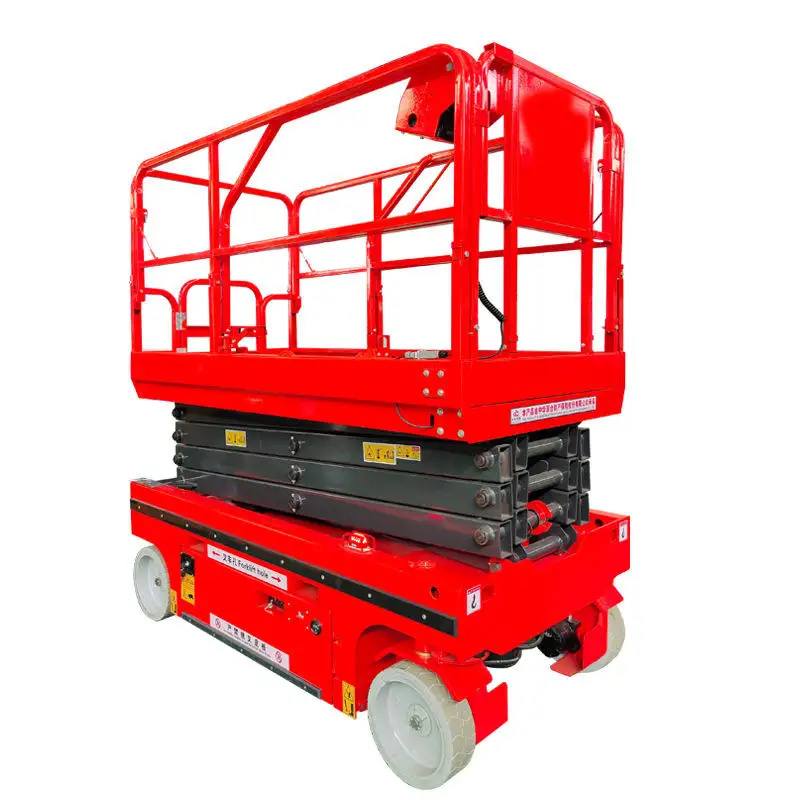 Factory Customizable 6-14m Electric Movable Scissors Lift Hydraulic Mobile Electric Scissor Lift Man Lift