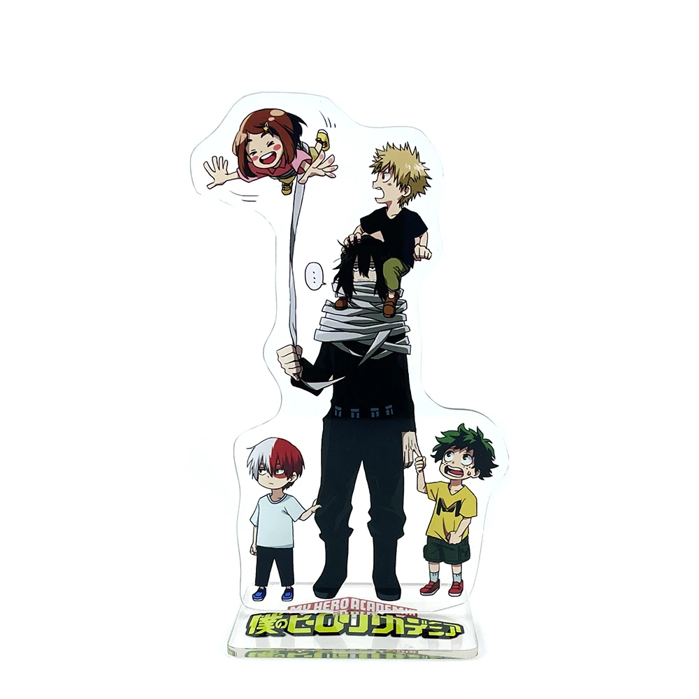 boku no My Hero Academia Todoroki Midoriya Bakugou Aizawa Uraraka acrylic standee figurines desk decoration cake topper