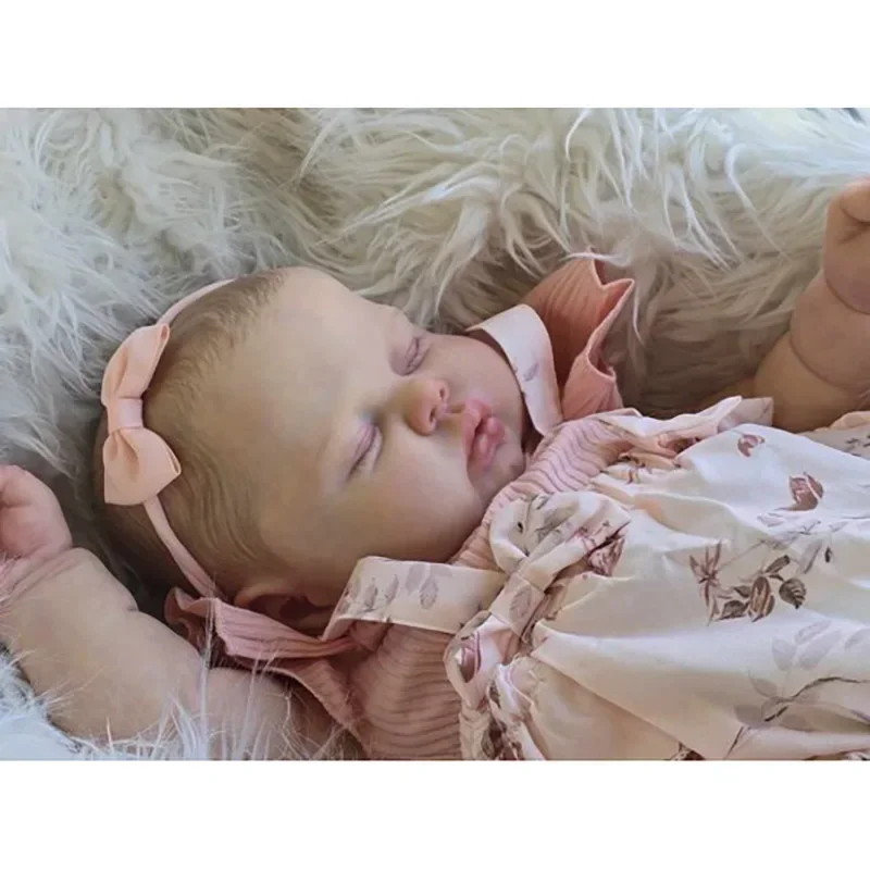 60CM Reborn Toddler Doll Pickle Already Painted Finished Doll Soft Cloth Body High Quality Hand Painted Doll