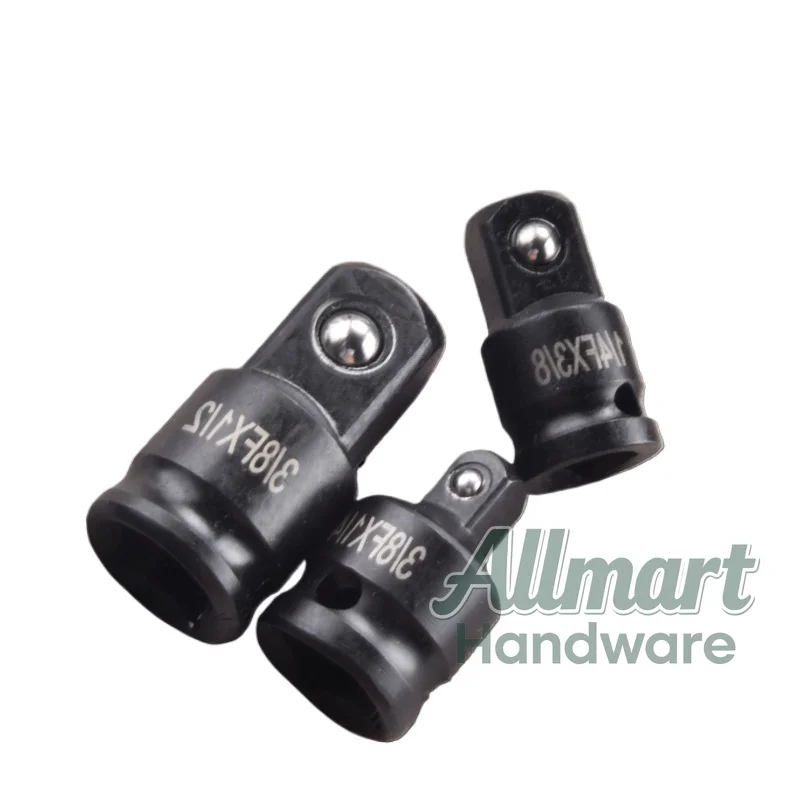 Picture 5: Pneumatic to Square Air Impact Adapter, Black Surface Finish, Electric Wrench Socket Quick-Change Conversion Tool Set