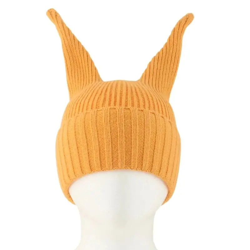 39BD Stretchy Kids Ear Cover Hat Thermals Knitted Design Soft Materials Easy Wash Cold Climate
