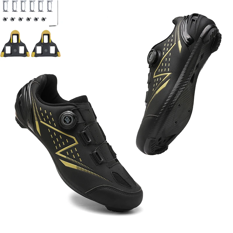 2024 New Professional Men Mtb Cycling Shoes White Racing Self-Locking Speed Road SPD Bicycle Sneakers Cleats Women Flats Shoes