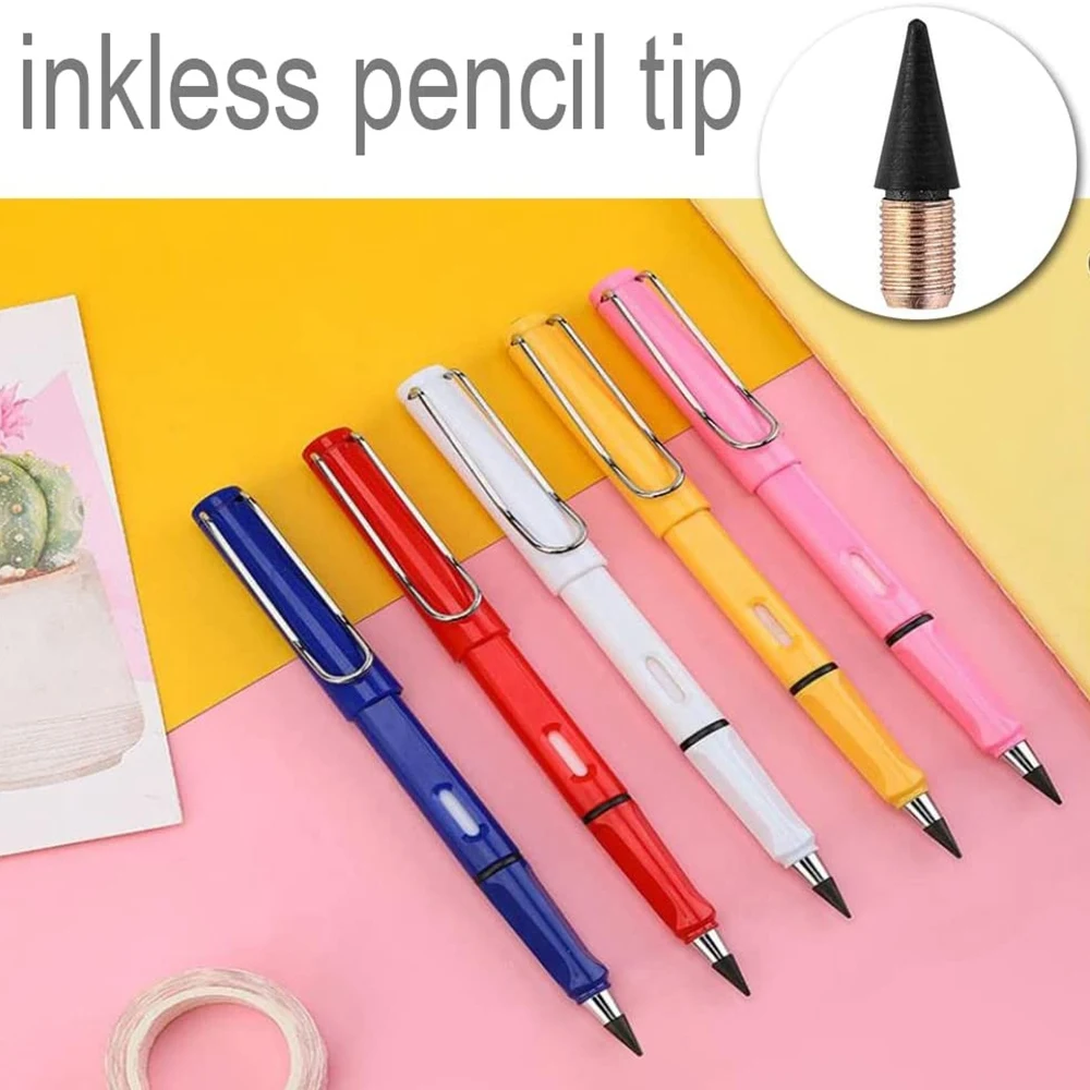 

Well Made-12 Pcs Inkless Pencil Tip Inkless Pencil Replacement Nibs Everlasting Pencil For Reusable Everlasting Pencil