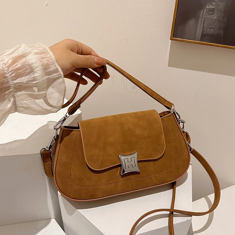 High-Quality Leather Tote Bag For Ladies Famous Designer, Luxury Brand Women's Handbag, Elegant Shoulder Crossbody Messenger Bag