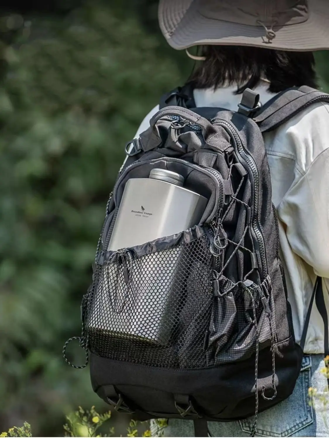 

Корейская функциональная сумка для скалолазания на открытом воздухе Travel Me Dstring ex Большая емкость с двойным корпусом объединительная