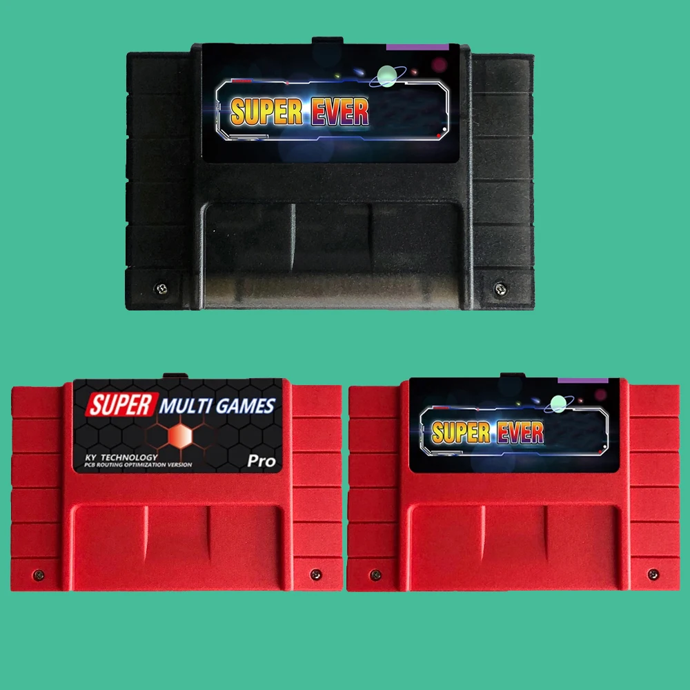 DIY 900 in 1 Super Multi Games Retro 16 Bit Game Card for SNES Video Game Console Cartridge USA Version shell