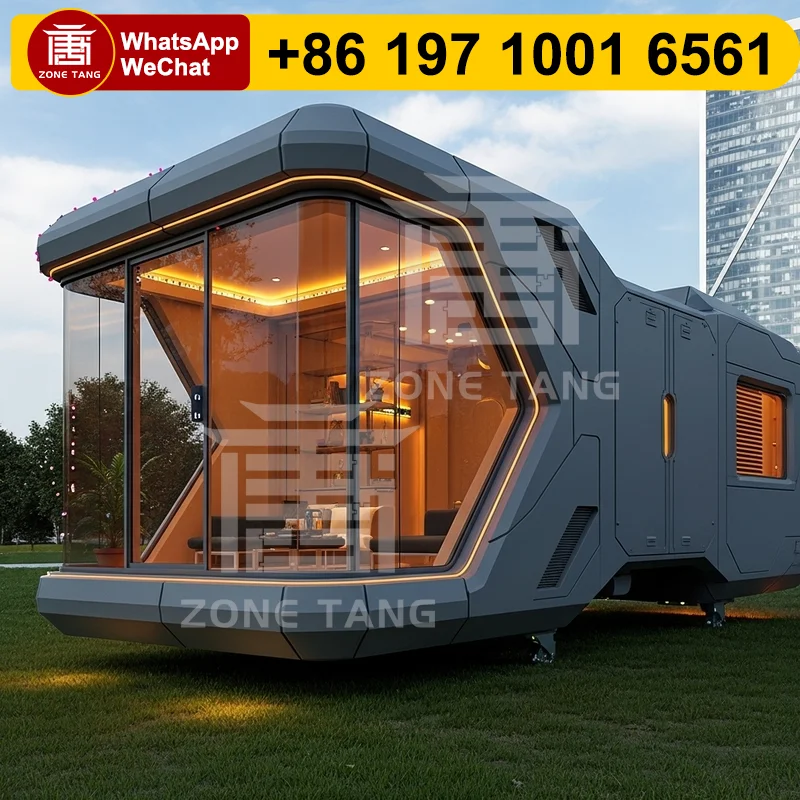 كبسولة الفضاء المنزل كبسولة منازل الولايات المتحدة الأمريكية منازل وحدات صغيرة مطعم الصلب منزل المنازل الجاهزة للبيع منازل كبسولة الفضاء