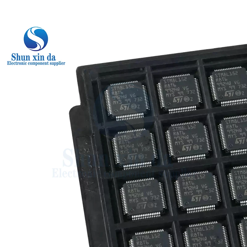 STM8L152 STM8L152C6T6 STM8L152C8T6 STM8L152R8T6 LQFP-48/64 SMD IC Microcontroller ARM MCU