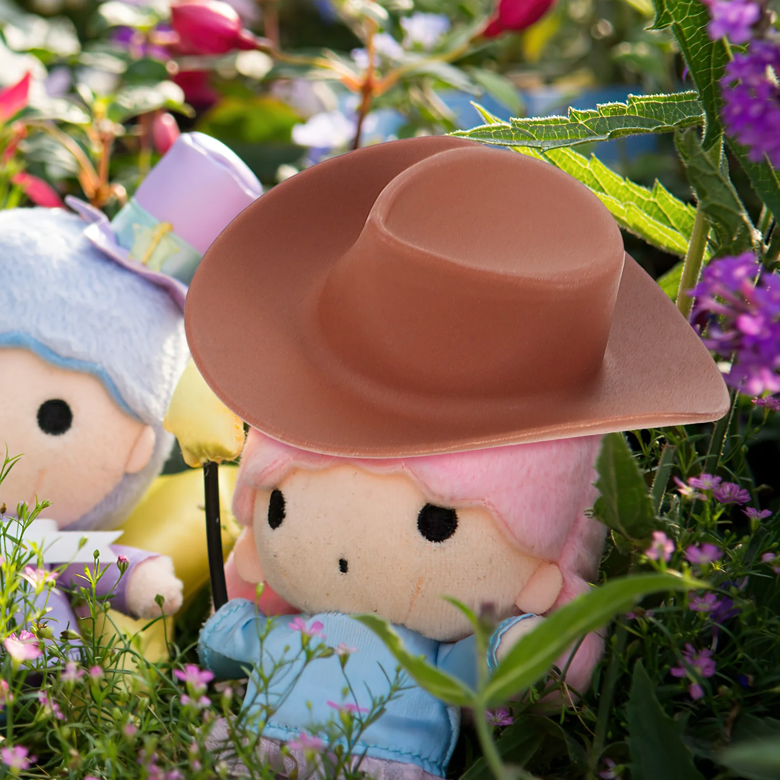 

20 Pcs Toys for Boys Mini Cowboy Hat Costume Miniature Hats Crafts Brown Tiny Cowgirl Miss