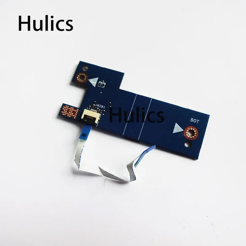 Hulics Used FOR Asus ROG G75VW Power Button ON / OFF Board W/ Cable 69N0MBG10D01-01