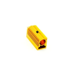 Golden Cooling Heatsink Holder with Mount for 12mm Laser Diode Module