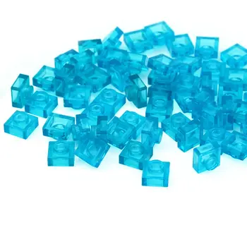 DIY透明薄片積木3024 3023 1x1 2x2 1x2點狀拼裝益智拼裝透明積木玩具 10 最佳銷售 透明樂高 - №9