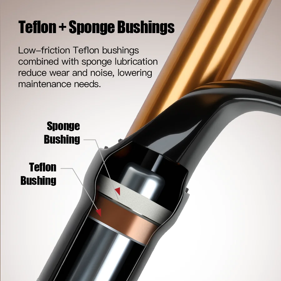 BOLANY Mountain Bike Air Supension 26/27.5/29Inch 120mm Air And Oil Remote Bicycle Fork 29 Quick Release MTB Bicycle Accessories
