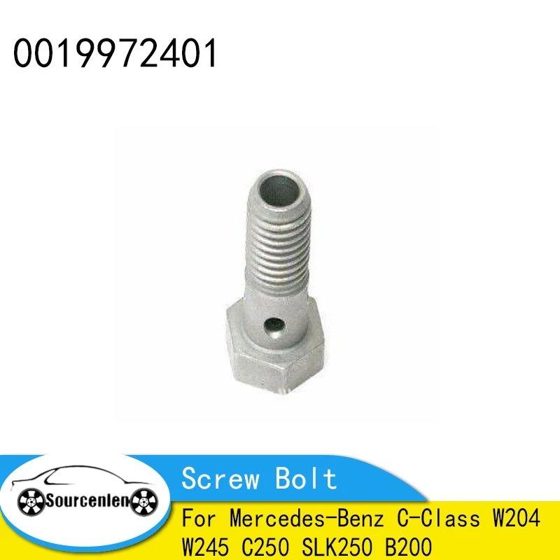 

Car Turbocharger Hollow Screw Bolt A0019972401 0019972401 for Mercedes-Benz C-Class W204 W245 C250 SLK250 B200