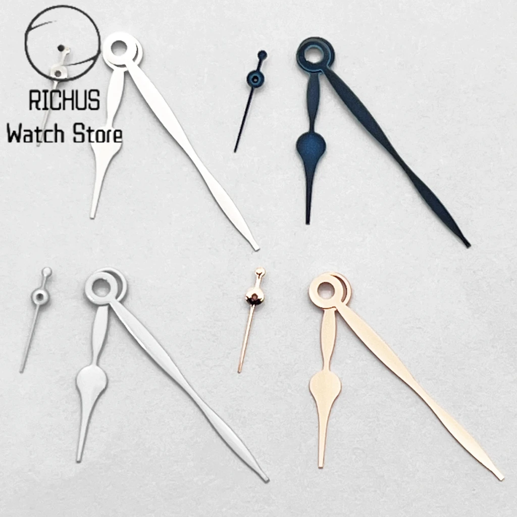 ETA6497 ساعة يد فضية/أزرق/أبيض/ذهبي وردي تناسب ETA 6497 6498 ST3600 3620 جزء ملحقات ساعة الحركة #2