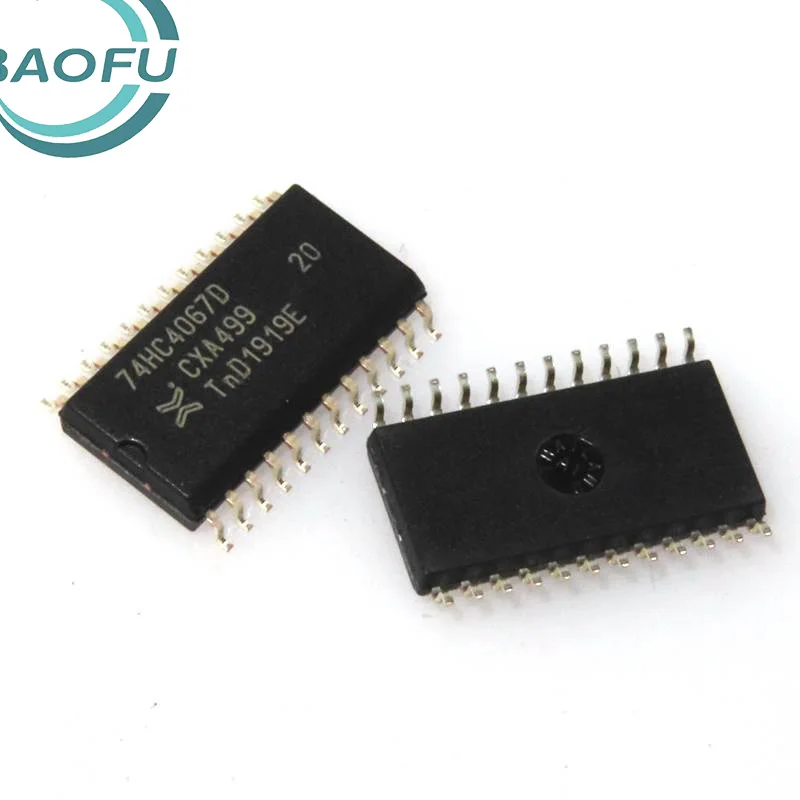 Newly imported original 74HC4067D SOP24 analog multiplexer logic IC