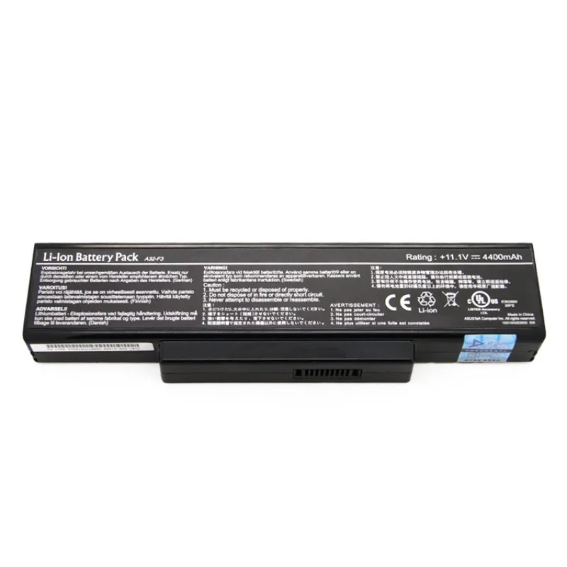 11.1V 4400mAh New Laptop Battery for ASUS F3H AP003C AP005C F3F-AP010H A32-F3 Z53 M51 Z94 A9T F3 F3S F3K F3T F3SV F3JR F3JA