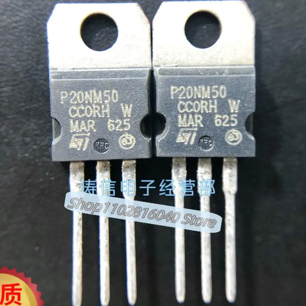 10 unids/lote P20NM50 STP21NM50 MOSFET 20A 500V mejor calidad importado punto Original