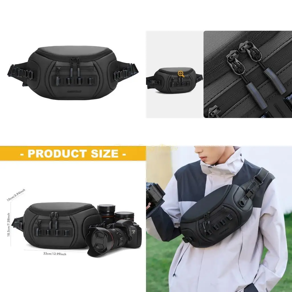 

X90D Practical Camera Chest Bag Convenient Crossbody Bag For Outdoor Photo