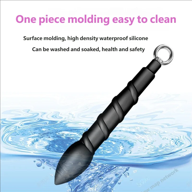 الموسعة والسميكة سيليكون المكونات الشرج للرجال تدليك البروستاتا الشرج توسع G بقعة تحفيز ذكر الاستمناء لعبة الجنس 18 + #3