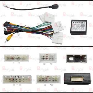 Auto-Funk-Faszien-Rahmen für Nissan, Stereo-Panel, Kabel, Canbus Decoder, Qashqai J11, X-Trail, Vampire T32, 2013-2018, 10 12 Hauptverkaufsrahmen Nissan - №8