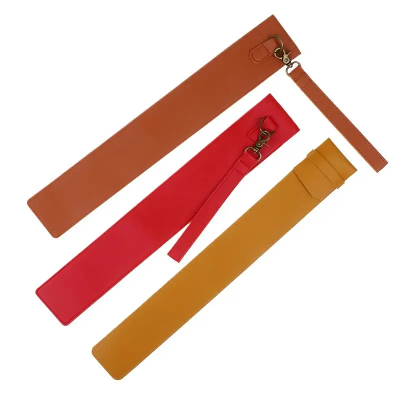 Tragbare Trommelstöcke-Tasche, Trommelstöcke-Etui aus PU-Leder, Trommelstöcke-Halter für alle Trommelstöcke und Schlägel. – Detail 6