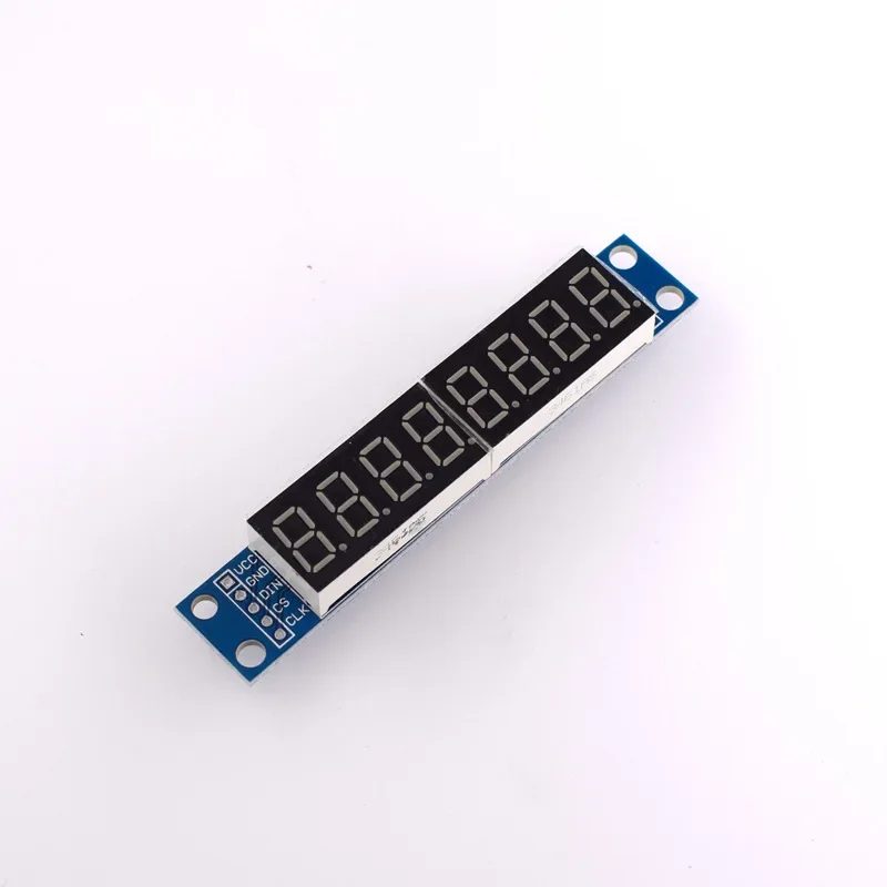 MAX7219 LED Dot Matrix 8 Digit Digital Rohr Display Control Modul 3,3 V 5V Mikrocontroller Serielle Fahrer 7-segment