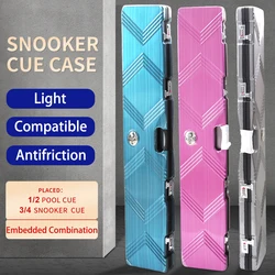 2024 3/4 Snooker Cue Case Billiard Accessories Snooker Case Snooker Stick Billiard Carrying Case Billiard Stick Kit