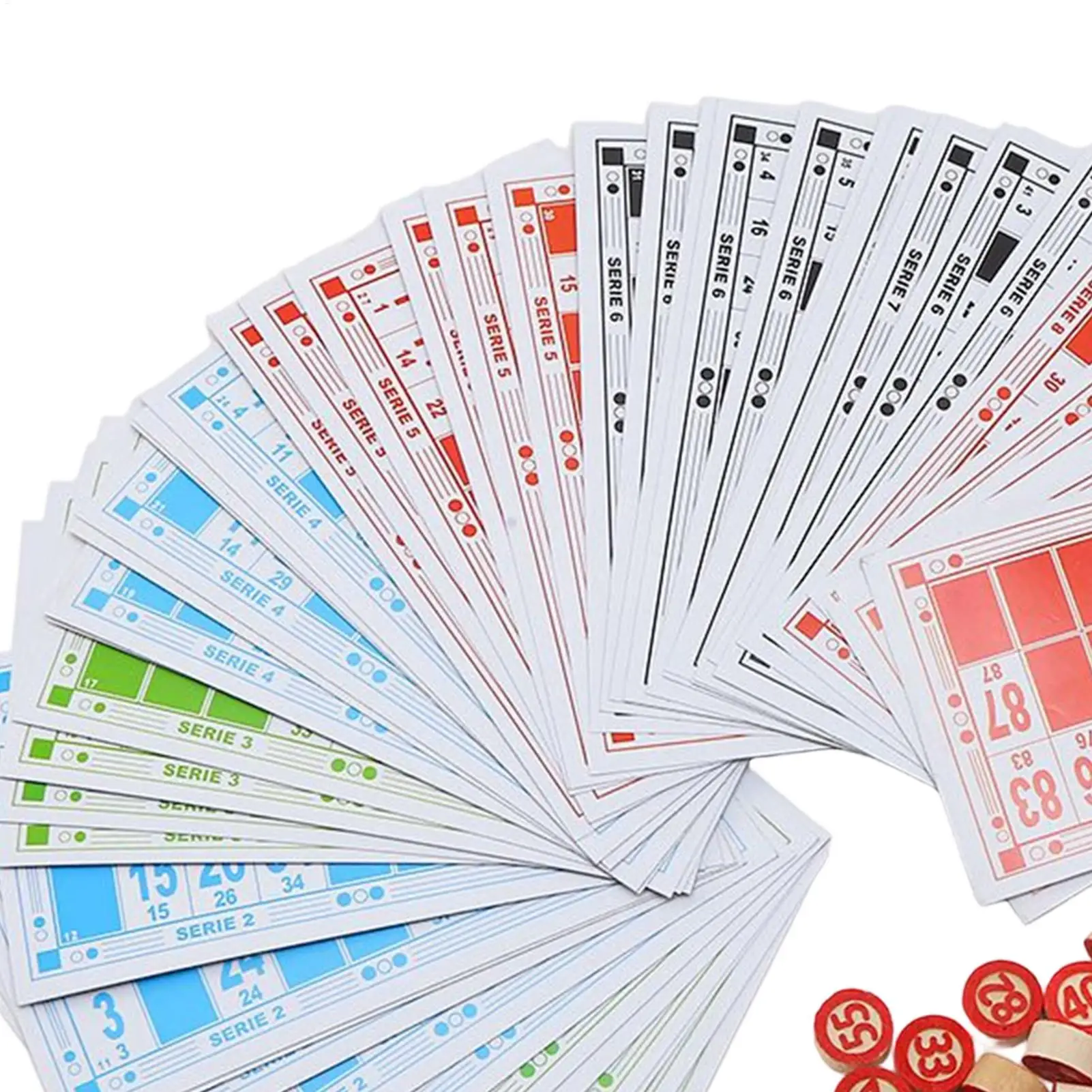 Ensemble de Bingo en bois, jouets éducatifs amusants pour adultes, jeu d'échecs en famille pour enfants, famille, amis, groupe, soirée, maison