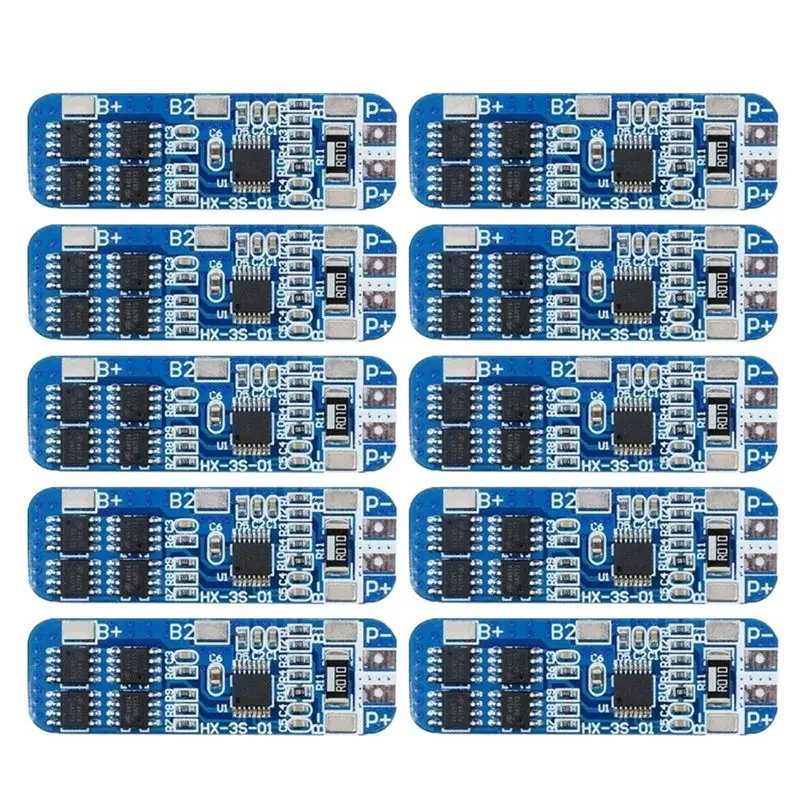 

B03B-Lithium Battery Protection Board 12V 10A 18650 For BMS For Li- Anti-Overcharge/Over-Discharge Module