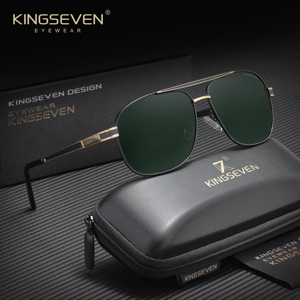 

Солнцезащитные очки KINGSEVEN для мужчин и женщин, поляризационные, с защитой от УФ-излучения UV400, повседневные, для вождения, Oculos De Sol