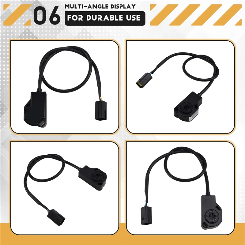 

Durable HXJS-4805D Electric Accelerator Coil Control Box, 0-5V Output For 12-96V Vehicles