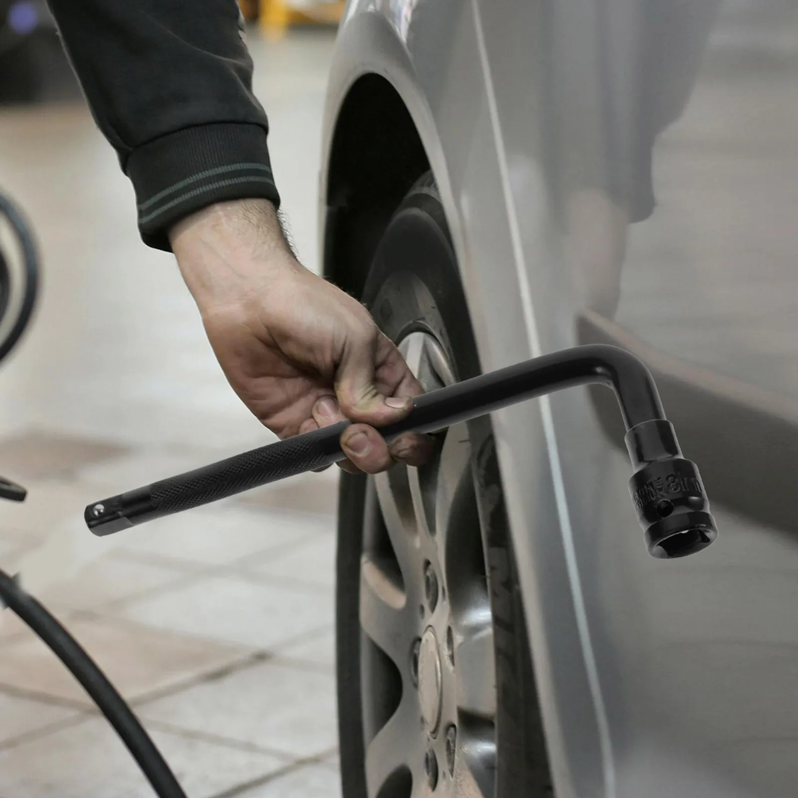 

1Set Electric Wrench Socket Set Extended Auto Repair Tool for Motorcycles Mechanics with Large Socket Head Fastening Hardware