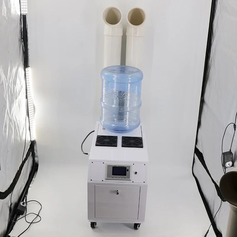 Large Capacity 20L/H Commercial Stainless Steel Greenhouse Humidifier for Plants Large Rooms Area Humidifier 30 Liters