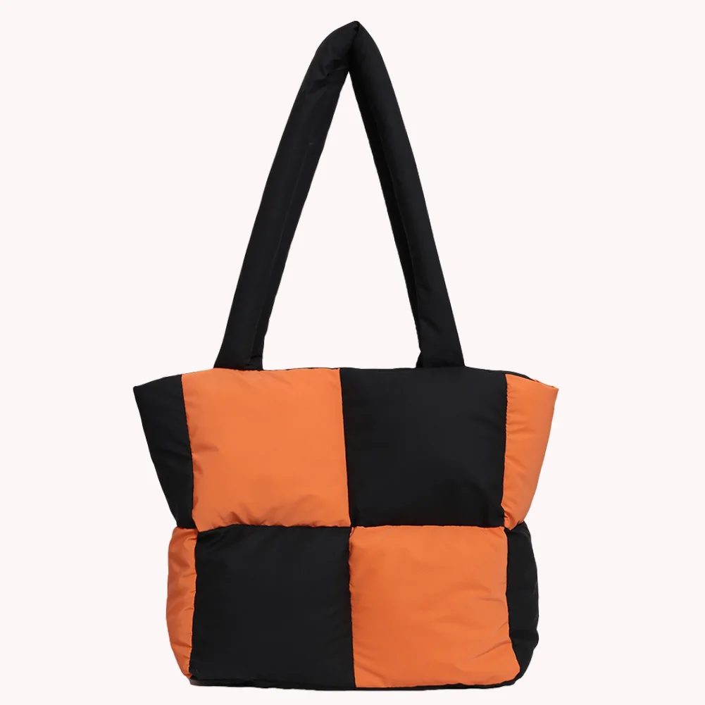 

Women Fashion Shoulder Bag Casual Tote Handbag Large Capacity Simple Shoulder Purse Zip Closure Soft Commuting Bag Chic Hobo Bag