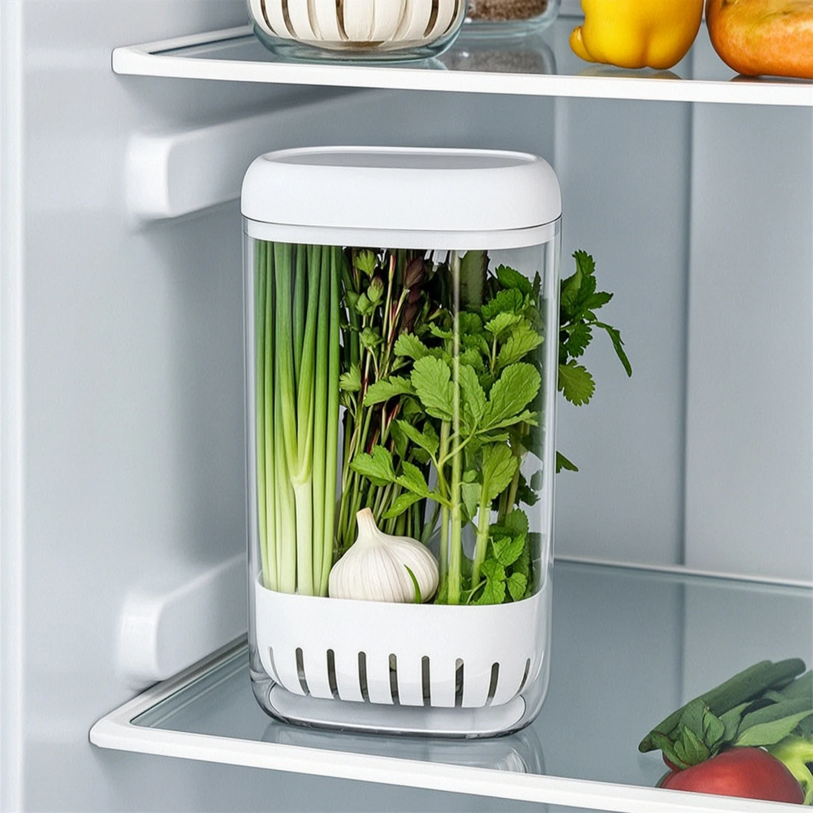 Hydroponic Herb Keeper Fresh H - Herb Keeper Container recension och pris