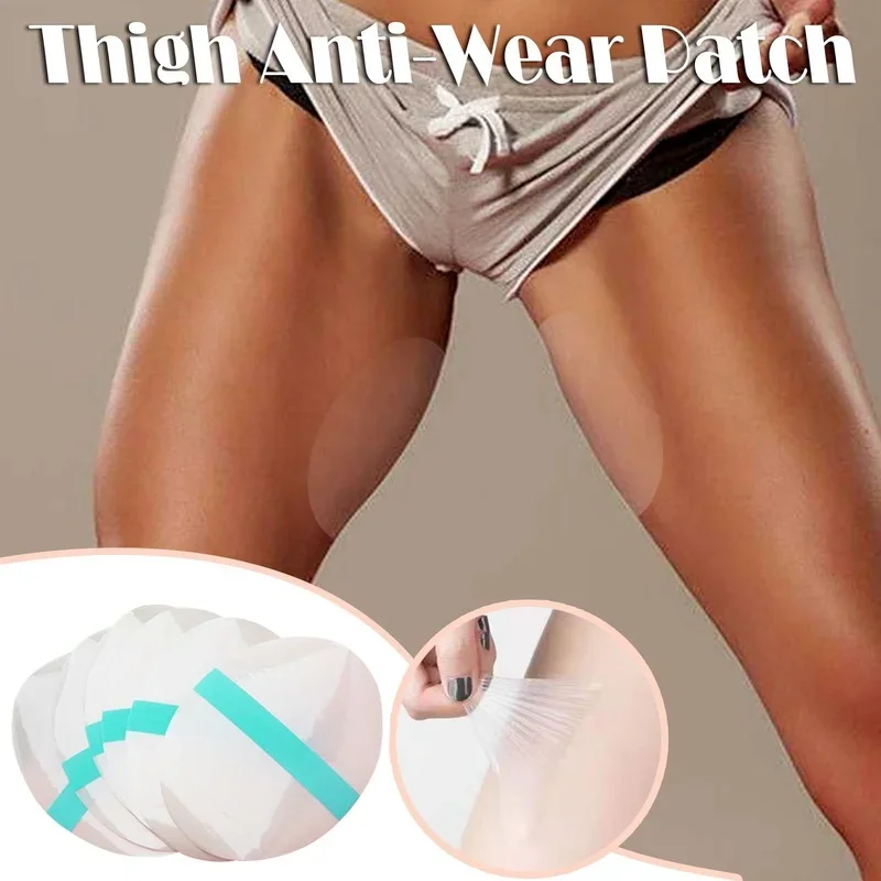 

1/6/12/18pc Thigh Tapes Unisex Disposable Transparent Invisible Body No-friction Pads Patches For Outdoor Anti-wear Paste Thigh