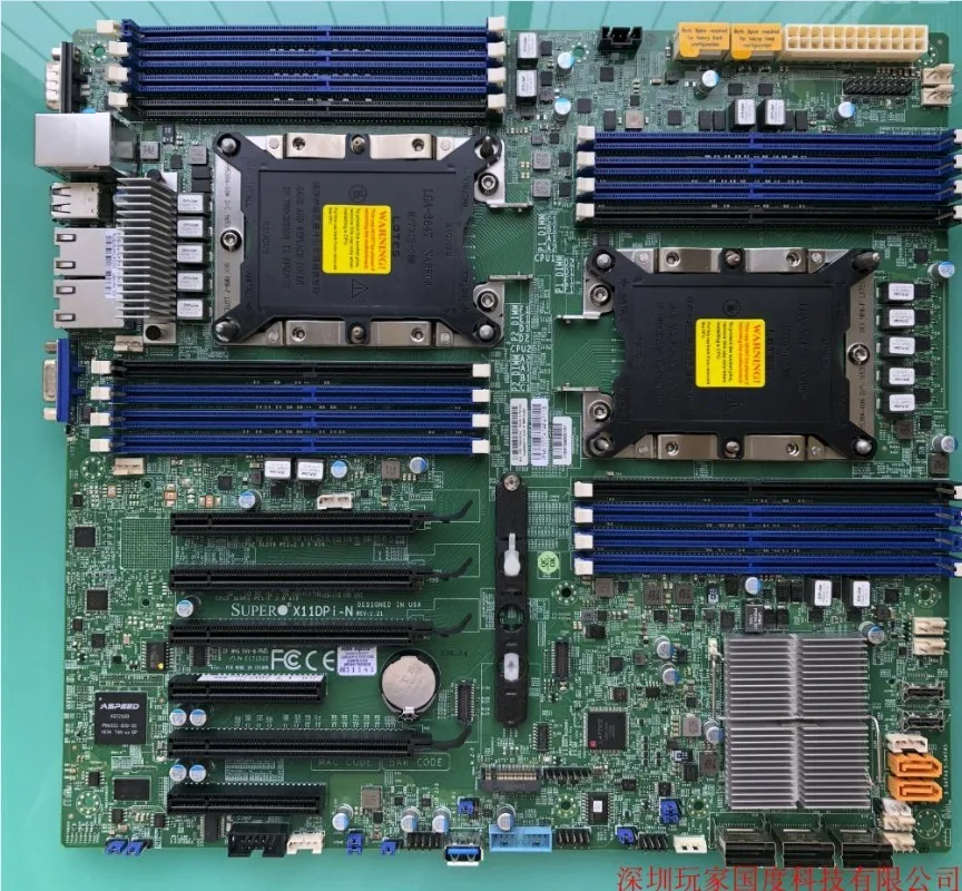 X11DPI-N Spelling X11DPH-I X11DAi-N Supports ES Not Display, Dual-channel LGA3647