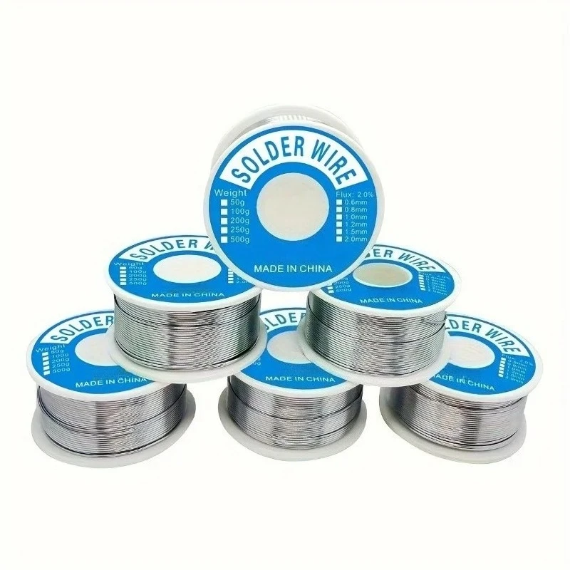 

Высококачественная активная сварочная проволока весом 50 г/1,76 унции, содержащая 1,5-2,0% флюса на основе канифоли, подходит для обслуживания электронных изделий.