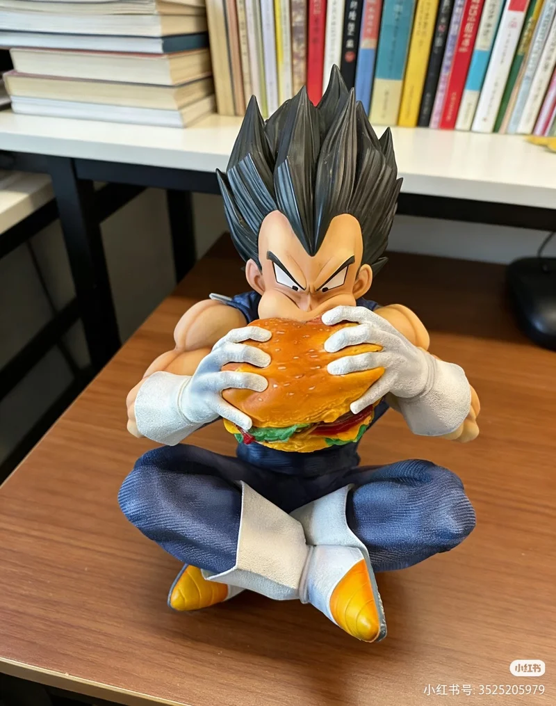 Dr Jt 095 Hamburger Vegeta Gk Saiyan Action Figure Pvc Full Painted Statue Collectible Trendy Toy Desk Decor Anime Fans Gift view 2