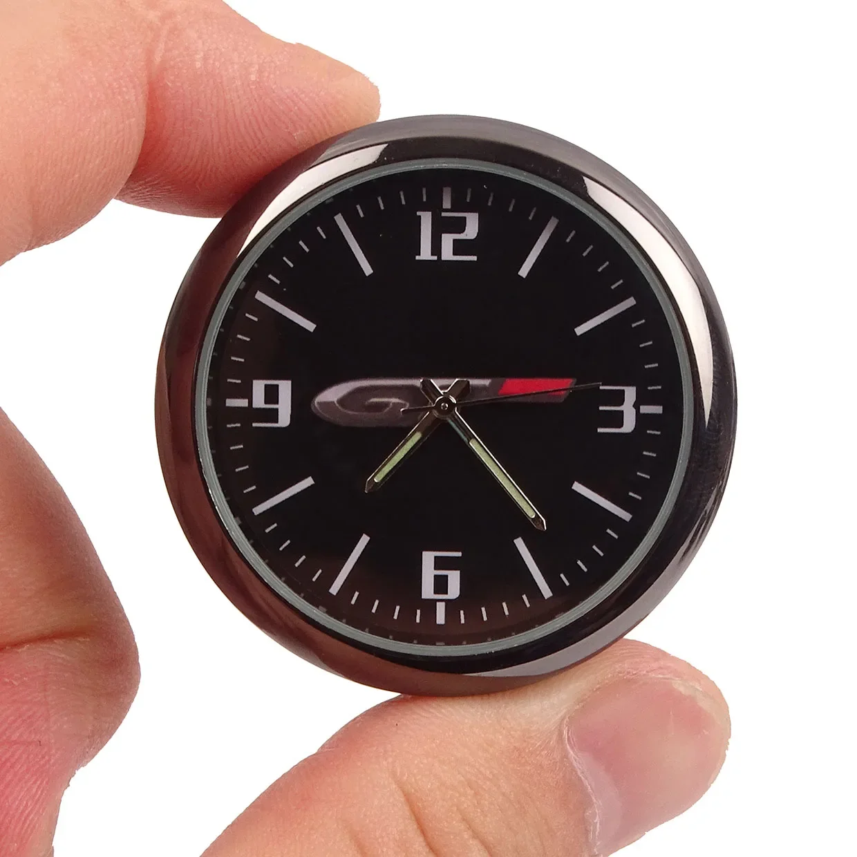 ساعة تزيين السيارة ساعة كوارتز إلكترونية داخلية معدلة لسيارة بيجو GT 307 206 407 207 3008 208 4008 5008 308 #2